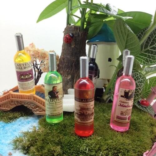 Wine Bottle Miniature Fairy Garden Home Houses Decoration Mini Craft Micro Landscaping Decor DIY Accessories
