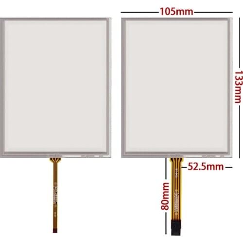 New 5.7-inch resistance touch screen is applicable to TP177A TP177B 6AV6 642-0AA11-0AX1 133*105mm