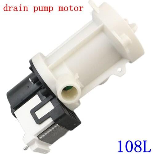 Original Panasonic BPX2-87L/BPX2-213L drum washing machine universal single head pump motor 80-E8122