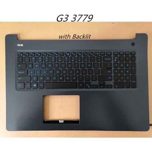 95% New Topcase Upper Cover Palmrest For Dell G3 3579 G3 3779 Bottom Cover Lower Case Base Carcass