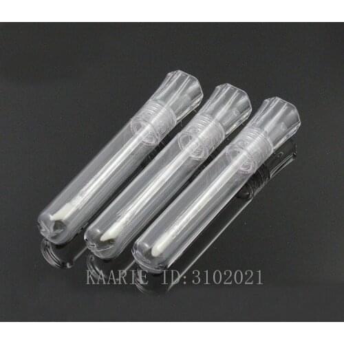 11.5ml 60/100pcs Clear Empty Crown Lip Gloss Tube,DIY Portable High Grade Liquid Lipstick Container ,Lip Cosmetic Bottle Package