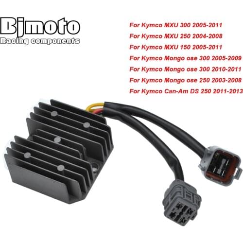 BJMOTO For Can-Am DS 250 2011-2013 Motorcycle Voltage Regulator Rectifier For Kymco MXU 150 250 300 Mongo ose 250 300