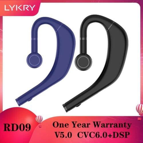 LYKRY RD09 Bluetooth 5.0 Stereo Support Fast Charging Long Standby Wireless High-Definition Call Business Earphone