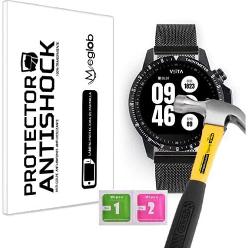 Screen protective Anti-Shock Anti-scratch Anti-Shatter compatible with Viita Active HRV Tachymeter