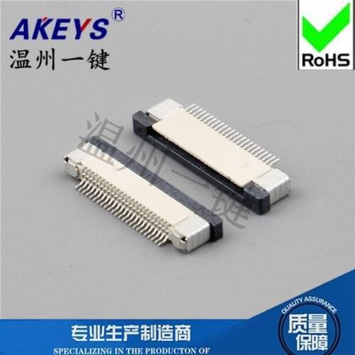 10pcs FFC/FPC Flat cable socket Electronic Accessories 0.5MM connector Drawer type under 24P