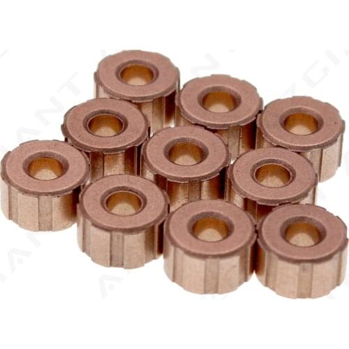 10PCS Inner Diameter 4mm Outer Diameter 10.5mm Length 6mm High-precision Copper-based alloy Bushings