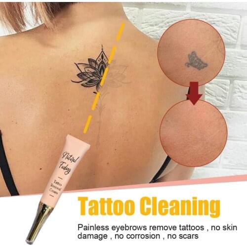 13g Permanent Tattoo Removal Cream No Pain Removal Body Art Skin Eyebrow Fading Tattoo Supplies Cream Tattoo Accesories