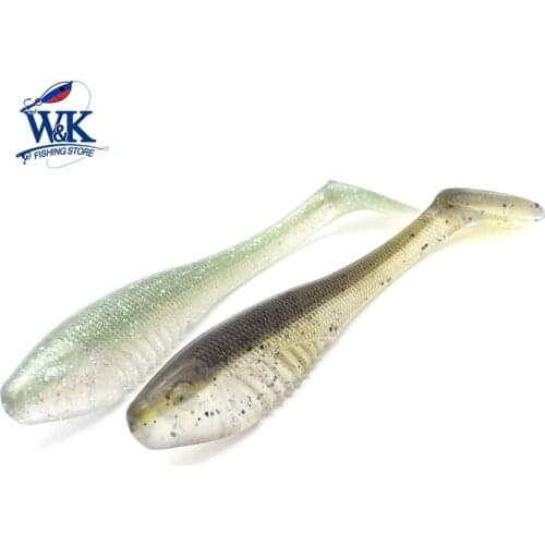5 pcs/Blister Soft Baits at 10.5cm 10g Super Silicone Shad 4.1 inch Swimbait with Big Paddle Tail Shad Soft Fishing Lures