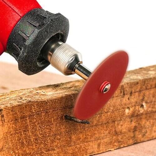 10 pcs / set 22/25/30 mm Mini Diamond Saw Blade Silver Cutting Discs with 2X Connecting Shank for Dremel Drill Fit Rotary Tools