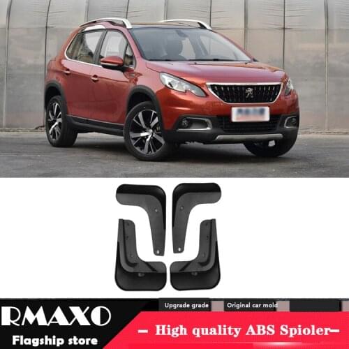 For Peugeot 2008 2013-2019 Mudflaps Splash Guards Front rear Mud Flap Mudguards Fender Modified special