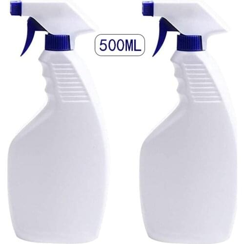 500 ML Spray Bottles Trigger Sprayer Portable Empty PET Spray Bottle Essential Oil Cleaner Refillable Liquid Sprayer Container