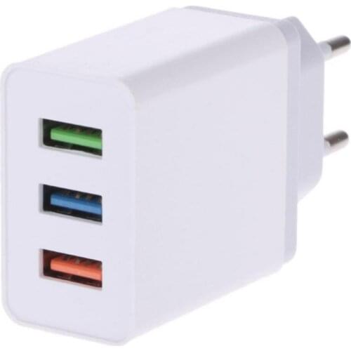 5V 2A 3.5A 1 3 USB Ports Fast Charging USB Power Adapter Phone Travel Home Charger US EU Plug For Xiaomi M15 5S 5S Mix Samsung
