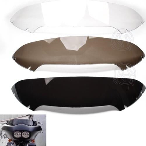 1pcs 4.5" Motorcycle Windshield Windscreen Case Protector for Harley Road Glide Ultra Special FLTRU FLTRX FLTRXS 2014-18