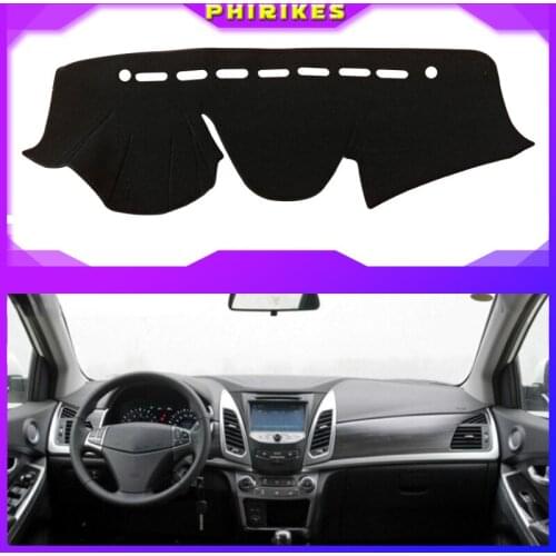 Car Dashboard Cover Dashmat For Ssangyong Korando 2014 2015 Automobile Dash Mat Sun Shade Pad Carpet Dash Board Cover
