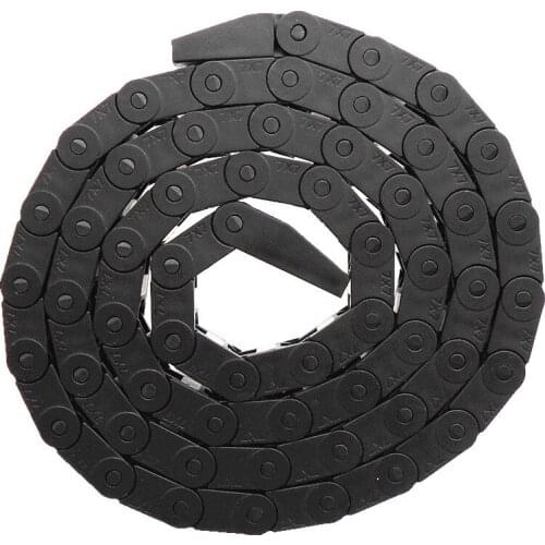 3D Printers Parts 1 meter Nylon plastic towline tank chain 7*7 10*10 mute cable bridge tow link head
