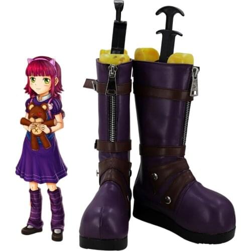 Annie Hastur the Dark Child Cosplay Boots Game LOL Cosplay shoes Custom Made Any Size