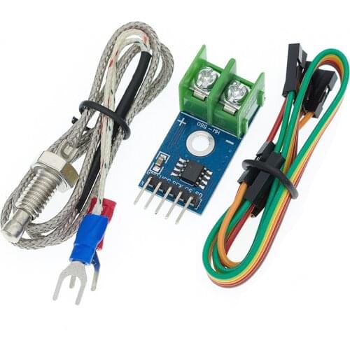 MAX6675 Module + K Type Thermocouple Thermocouple Senso Temperature Degrees Module