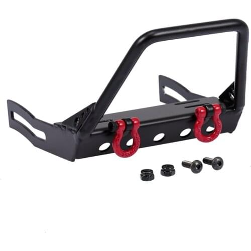 Metal RC Rock Crawler Car Front Bumper for 1/10 RC Crawler Axial SCX10 Traxxas TRX4 D90 CC01 Upgrade Parts