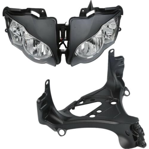 Motorcycle Front Headlight Lamp Assembly Fairing Stay Bracket Fit For Honda CBR1000RR 2008-2011