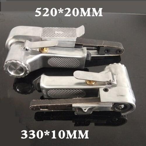 Sand belt machine 330*10MM small pneumatic 520*20MM polishing machine handheld sander sanding belt woodworking