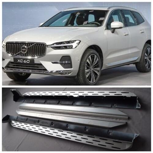 NEW High quality Stainless steel Running Boards Side Step Bar Pedals Fits For Volvo XC60 2018 2019 2020