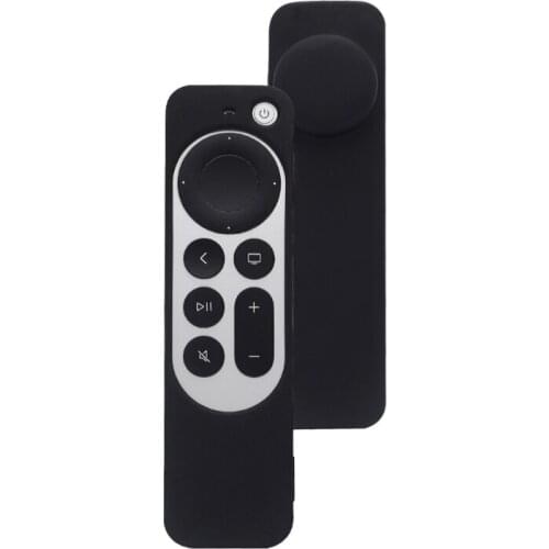 Remote Silicone Case for -Apple-TV 4K 2021 Siri Remote 2nd Gen Non-Slip Durable Controller Protective Cover