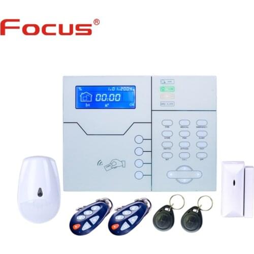 433Mhz Italian Voice Prompt Wireless RJ45 TCP IP Alarm GSM Smart Security Home Alarm System With Timely arm disarm Function