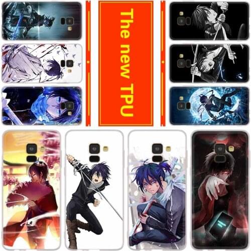 Phone for Samsung Galaxy J6 J4 Plus J8 J3 J7 2018 J5 J3 j7 2017 2016 j6 Prime Cover Case Yato Noragami Art