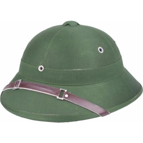 VIETNAM WAR ARMY HAT NVA VIETCONG VC PITH HELMET GREEN