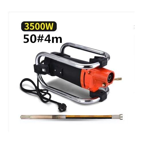 35mm Concrete Vibrator 1750W 2000W 1500W 220V With Copper Motor Construction Tools