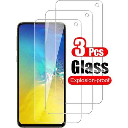 3Pcs Tempered Glass For Samsung Galaxy S10E SM-G970F Screen Protector Protective Film For Samsung Galaxy S10e S10 E Glass 9H