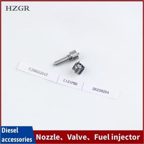ERICK 28239294 contral Valve+L121PBD Set Nozzle Injector Repair Kit high quality for injector EJBR02201Z