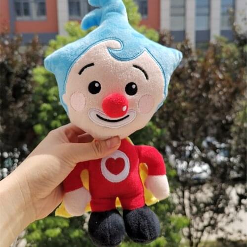 1Pc 20cm Plim Plim Plush Clown Plushie Toy Cartoon Animation Stuffed Figure Doll Soft Children Toys Kawaii Gifts for Kids Girls