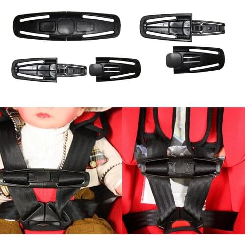 200pcs,Car Baby Safety Seat Strap Belt Harness Chest Child Clip Safe Buckle 1pc Toddler Clamp Seat Belts Accessories