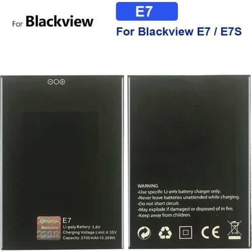 Battery 2700 MAH For Blackview E7 / E7S E7 S Bateria