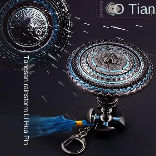 Animation tangsan Tangmen concealed weapon rainstorm pear flower needle all metal handicraft ornaments