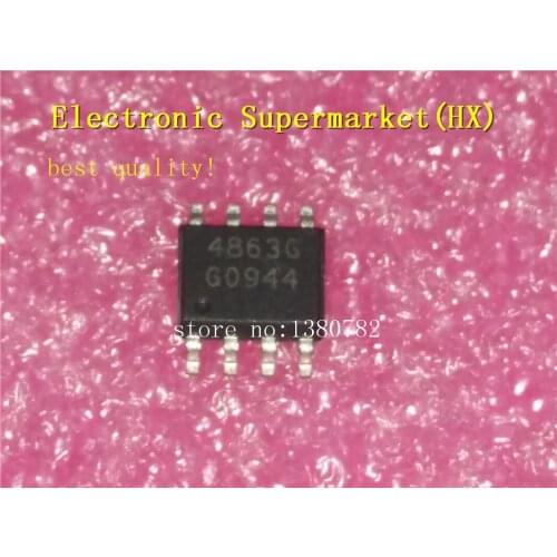 Free Shipping 50pcs/lots TDA4863G TDA4863 SOP-8 New original IC In stock