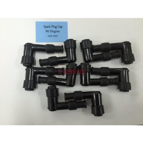 Free Shipping to 30 countries:10pcs/lot 90 degree SPARK PLUG CAP Spark Plug Cap 90 degree w/ Rubber Boots Motorcycle for Honda