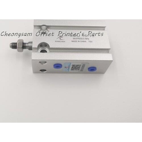 Free shipping CDU 16-10 Free Mount Cylinder Double Acting Single Rod Maxpress 0.7 MPa Valve Penumatic Cylinder Printer Parts