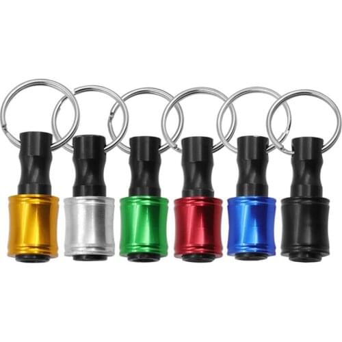 1/4 Inch Hex Shank Screwdriver Bits Holder Extension Bar Drill Screw Adapter Keychain Extension Quick-change Bit Socket