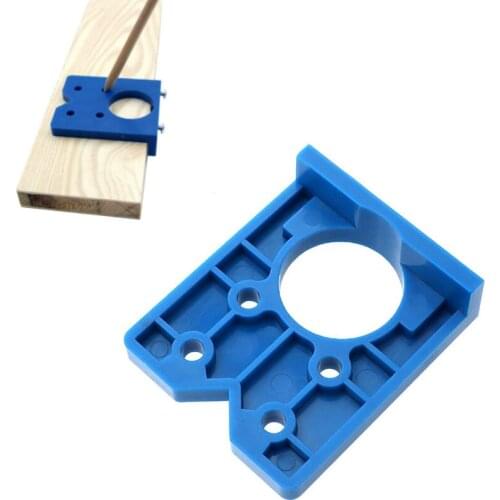 DIY Hinge Hole Drilling Guide Locator Hinge Drilling Jig Concealed Guide Woodworking Hole Opener Door Cabinet Accessories