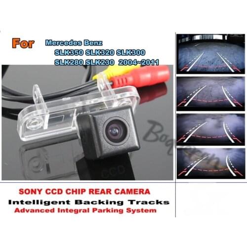 For Mercedes Benz SLK 350 320 300 280 230 Intelligent Car Parking Camera / with Tracks Module Rear Camera CCD Night Vision