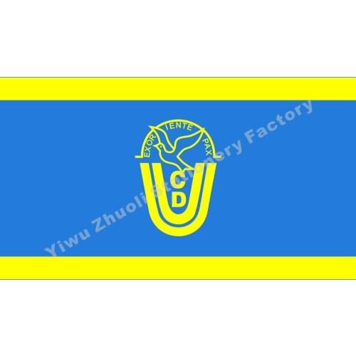 Germany der CDU (Ost) Flag 150X90cm (3x5FT) 120g 100D Polyester Double Stitched High Quality Banner Free Shipping