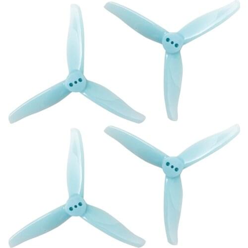 Gemfan 3016 Propeller 1.5m 2mm Hole 3 inch 3-Paddle CW CCW FPV Propeller Mini Props For 3inch FPV Racing Drone
