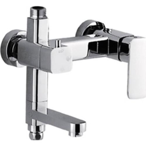 L16203 - Luxury Wall Mounted Chrome Finish Hot & Cold Water of Brass Shower Mixer