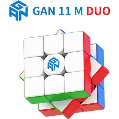 2021 New GAN 11 M DUO Magnetic 3x3x3 Magic Speed Cube GAN11M Duo Magnets Puzzle Cubes GAN11 M Duo Educational Toys For Children