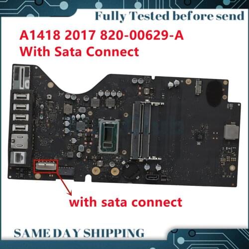 A1418 motherboard for imac A1418 2017 2.3GHZ 820-00629-A MMQA2 Logic Board Motherboard mainboard