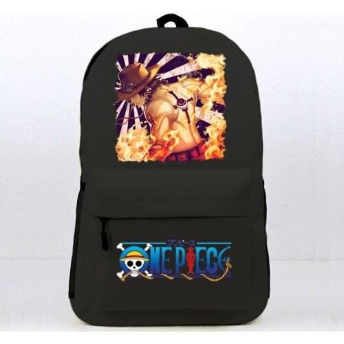 One Piece Luffy backpack Cartoon Student School Bags teenager Bookbags Women backpack Men Travel Bag Laptop Shoulders Rucksack
