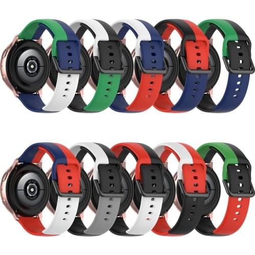 Silicone 20mm Wristband Bracelet For Garmin vivomove/HR watch Colorful band strap wrist for Garmin forerunner 265 forerunner245
