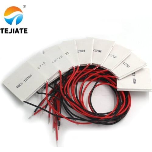 TEC1-12705 Thermoelectric Cooler Peltier 12706 12710 12715 40*40MM 12V Elemente Module 12704 9 12 15
